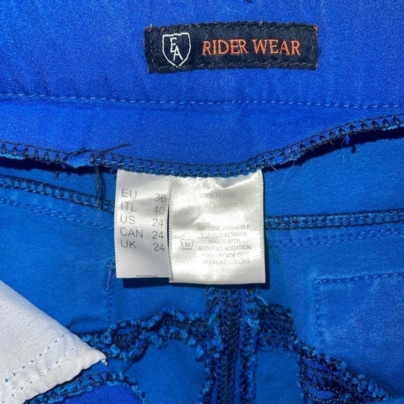 Rider wear breeches blue with flags - Picture 7 of 7